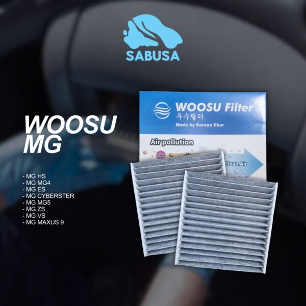 Woosu Filter AC Cabin Mobil MG Aseptic HEPA+ Carbon